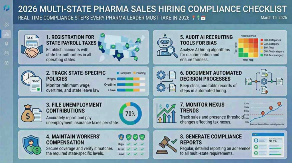2026 multi state compliance checklist pharma infographi 1024x571
